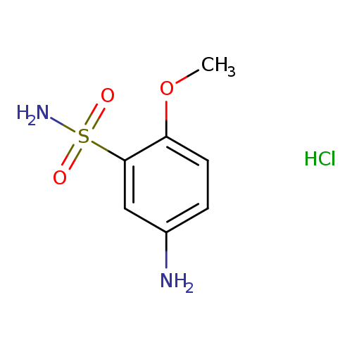 5-Amino-2-methoxybenzene-1-sulfonamide, HCl