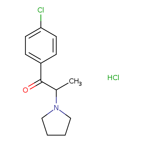 4’-Chloro-α-pyrrolidinopropiophenoneHydrochloride