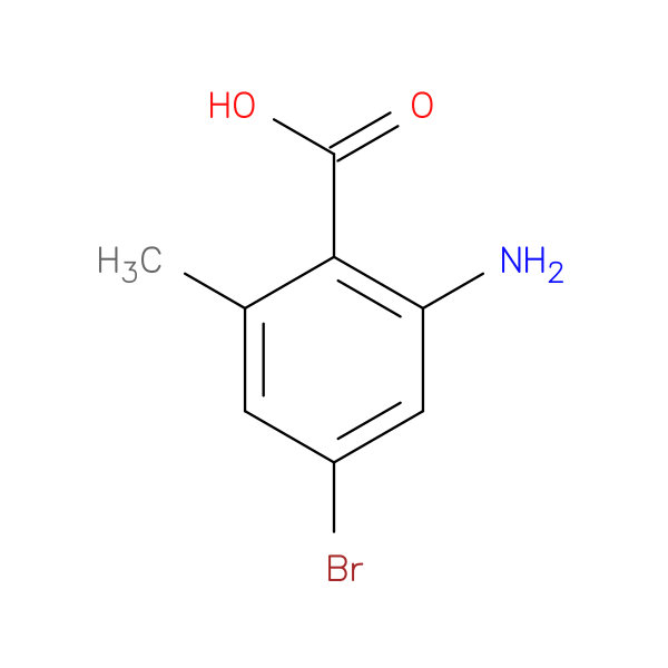 2-Amino-4-bromo-6-methylbenzoic acid