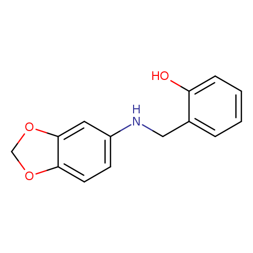 2-((Benzo[d][1,3]dioxol-5-ylamino)methyl)phenol