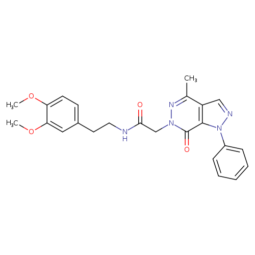 N-[2-(3,4-dimethoxyphenyl)ethyl]-2-{4-methyl-7-oxo-1-phenyl-1H,6H,7H-pyrazolo[3,4-d]pyridazin-6-yl}acetamide