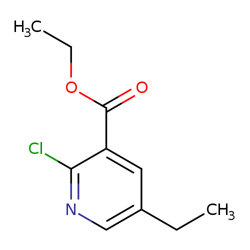 2-CHLORO-5-ETHYLPYRIDINE-3-CARBOXYLIC ACID ETHYL ESTER