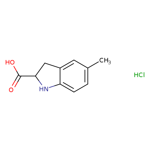 5-methyl-2-indolinecarboxylic acid hydrochloride