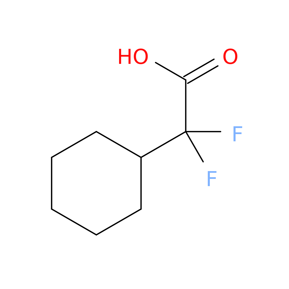 2-Cyclohexyl-2,2-difluoroacetic acid