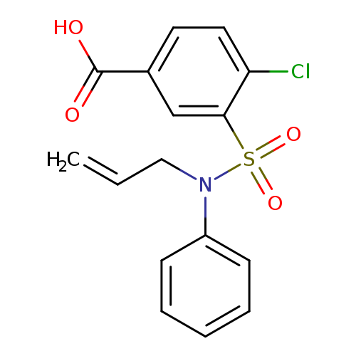 4-chloro-3-[phenyl(prop-2-en-1-yl)sulfamoyl]benzoic acid