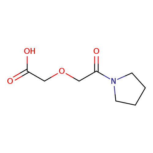 (2-oxo-2-pyrrolidin-1-ylethoxy)acetic acid