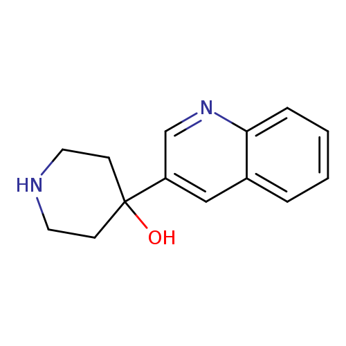 4-(quinolin-3-yl)piperidin-4-ol