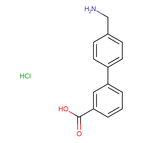 3-[4-(aminomethyl)phenyl]benzoic acid hydrochloride