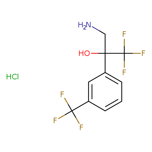 3-amino-1,1,1-trifluoro-2-[3-(trifluoromethyl)phenyl]propan-2-ol hydrochloride