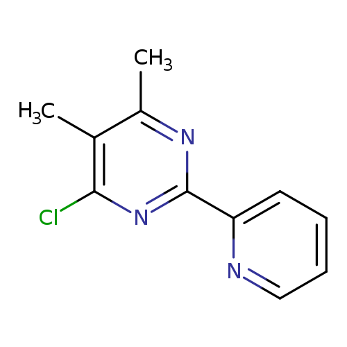 4-chloro-5,6-dimethyl-2-(pyridin-2-yl)pyrimidine
