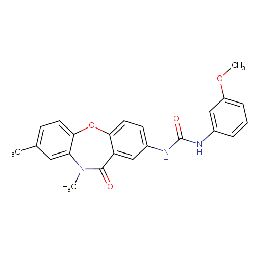 3-{6,9-dimethyl-10-oxo-2-oxa-9-azatricyclo[9.4.0.0^{3,8}]pentadeca-1(11),3(8),4,6,12,14-hexaen-13-yl}-1-(3-methoxyphenyl)urea