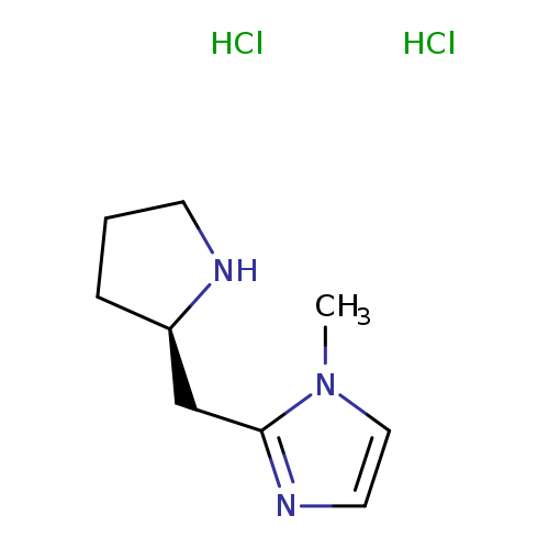 1-methyl-2-{[(2R)-pyrrolidin-2-yl]methyl}-1H-imidazole dihydrochloride