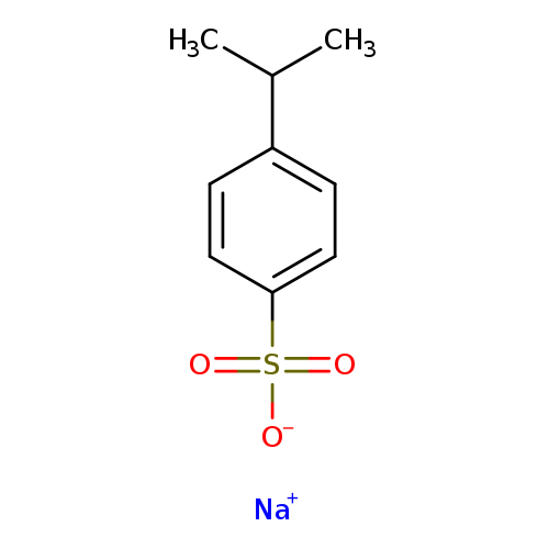 Benzenesulfonic acid, 4-(1-methylethyl)-, sodium salt (1:1)