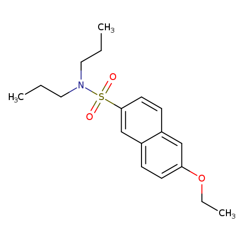 6-ethoxy-N,N-dipropylnaphthalene-2-sulfonamide