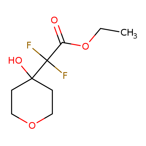 ethyl 2,2-difluoro-2-(4-hydroxyoxan-4-yl)acetate