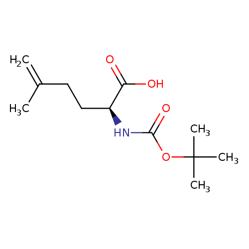 (S)-2-((tert-Butoxycarbonyl)amino)-5-methylhex-5-enoic acid