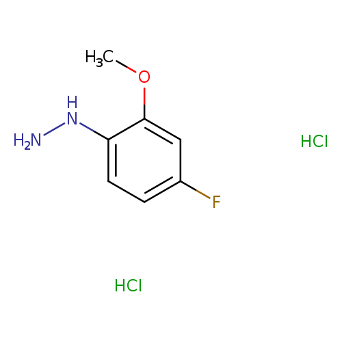 (4-fluoro-2-methoxyphenyl)hydrazine dihydrochloride