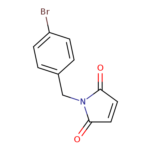 1-[(4-BROMOPHENYL)METHYL]-2,5-DIHYDRO-1H-PYRROLE-2,5-DIONE