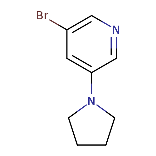 3-Bromo-5-pyrrolidinopyridine