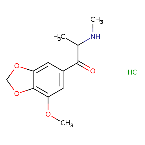 1-(7-methoxybenzo[d][1,3]dioxol-5-yl)-2-(methylamino)propan-1-one,mononhydrochloride
