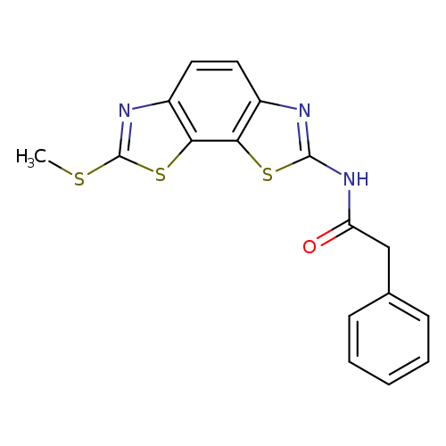 N-[11-(methylsulfanyl)-3,12-dithia-5,10-diazatricyclo[7.3.0.0^{2,6}]dodeca-1(9),2(6),4,7,10-pentaen-4-yl]-2-phenylacetamide