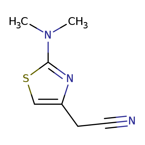 [2-(Dimethylamino)-1,3-thiazol-4-yl]acetonitrile
