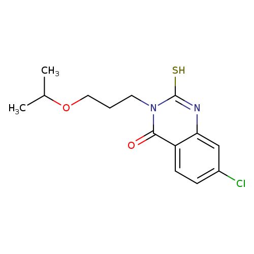 7-Chloro-3-(3-isopropoxypropyl)-2-mercaptoquinazolin-4(3H)-one