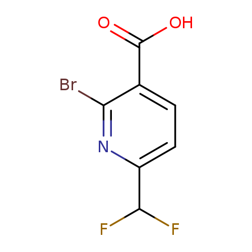 2-bromo-6-(difluoromethyl)pyridine-3-carboxylic acid