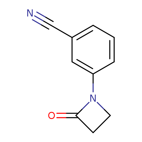 3-(2-Oxoazetidin-1-yl)benzonitrile