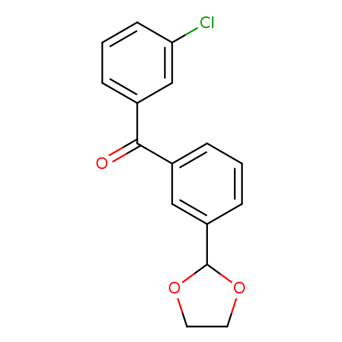 3-Chloro-3'-(1,3-dioxolan-2-yl)benzophenone