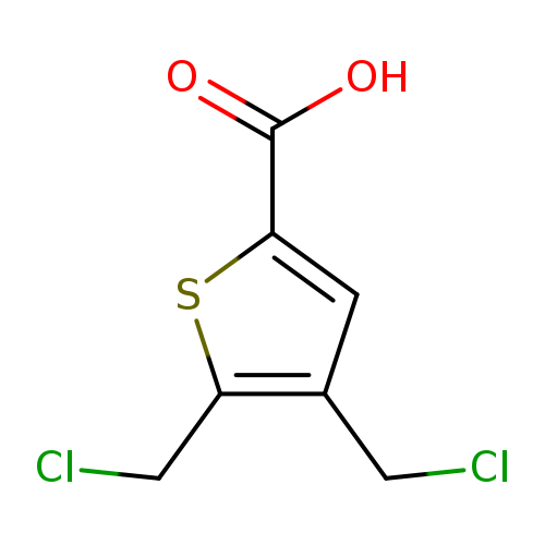 4,5-bis(chloromethyl)thiophene-2-carboxylic acid