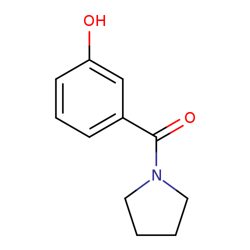 3-[(Pyrrolidin-1-yl)carbonyl]phenol