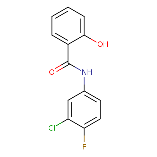 N-(3-Chloro-4-fluorophenyl)-2-hydroxybenzamide