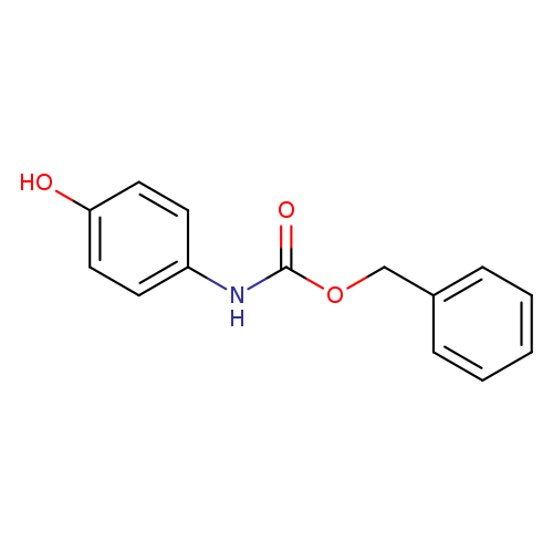 (4-Hydroxy-phenyl)-carbamic acid benzyl ester