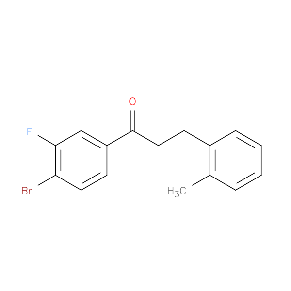 4'-Bromo-3'-fluoro-3-(2-methylphenyl)propiophenone