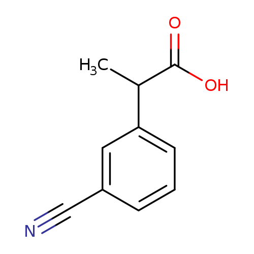 2-(3-cyanophenyl)propanoic acid