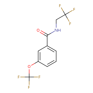 N-(2,2,2-trifluoroethyl)-3-(trifluoromethoxy)benzamide
