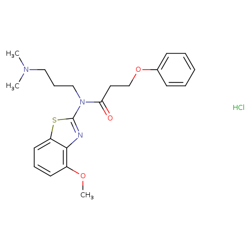 N-[3-(dimethylamino)propyl]-N-(4-methoxy-1,3-benzothiazol-2-yl)-3-phenoxypropanamide hydrochloride