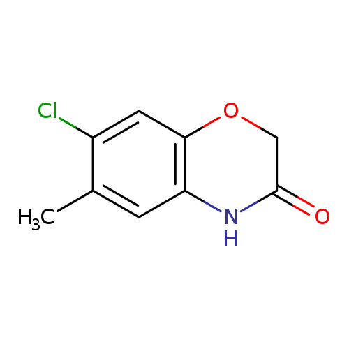 7-chloro-6-methyl-2H-1,4-benzoxazin-3(4H)-one