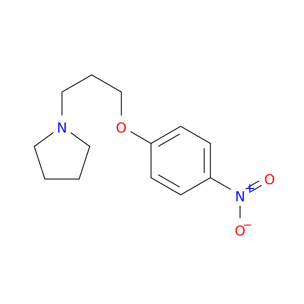 1-(3-(4-Nitrophenoxy)propyl)pyrrolidine