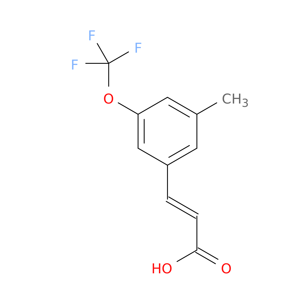 3-(3-Methyl-5-(trifluoromethoxy)phenyl)acrylic acid