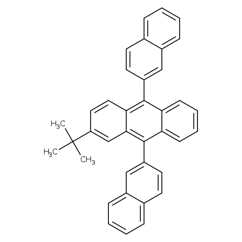Anthracene, 2-(1,1-dimethylethyl)-9,10-di-2-naphthalenyl-