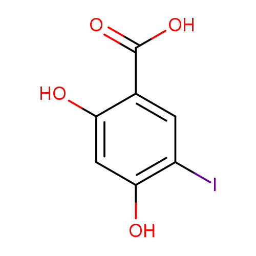 2,4-Dihydroxy-5-Iodobenzoic Acid