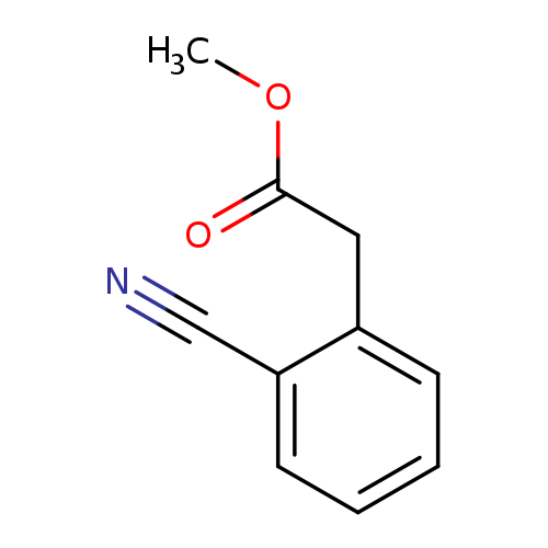 Benzeneacetic acid, 2-cyano-, methyl ester