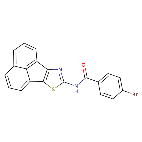 4-bromo-N-{11-thia-13-azatetracyclo[7.5.1.0^{5,15}.0^{10,14}]pentadeca-1,3,5(15),6,8,10(14),12-heptaen-12-yl}benzamide