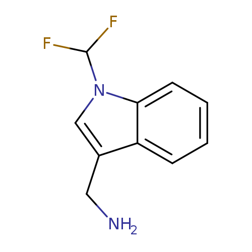 [1-(difluoromethyl)-1H-indol-3-yl]methanamine