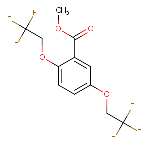 Methyl 2,5-bis(2,2,2-trifluoroethoxy)benzoate