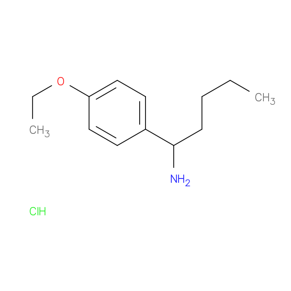 1-(4-Ethoxyphenyl)pentan-1-amine hydrochloride