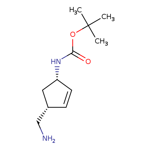 tert-butylN-[(1S,4R)-4-(aminomethyl)cyclopent-2-en-1-yl]carbamate