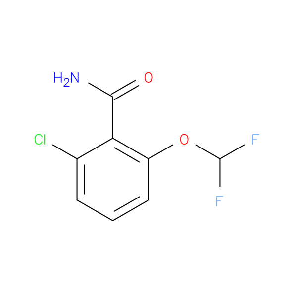 2-chloro-6-(difluoromethoxy)benzamide